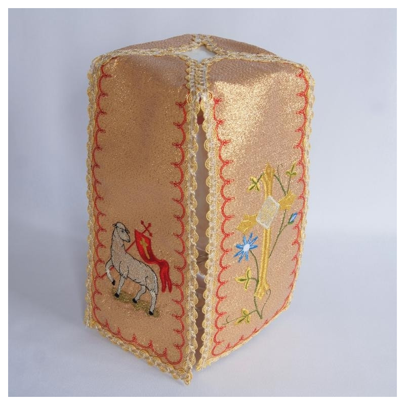 Gold ciborium veil - Easter theme (9) - Best Catholic Shop