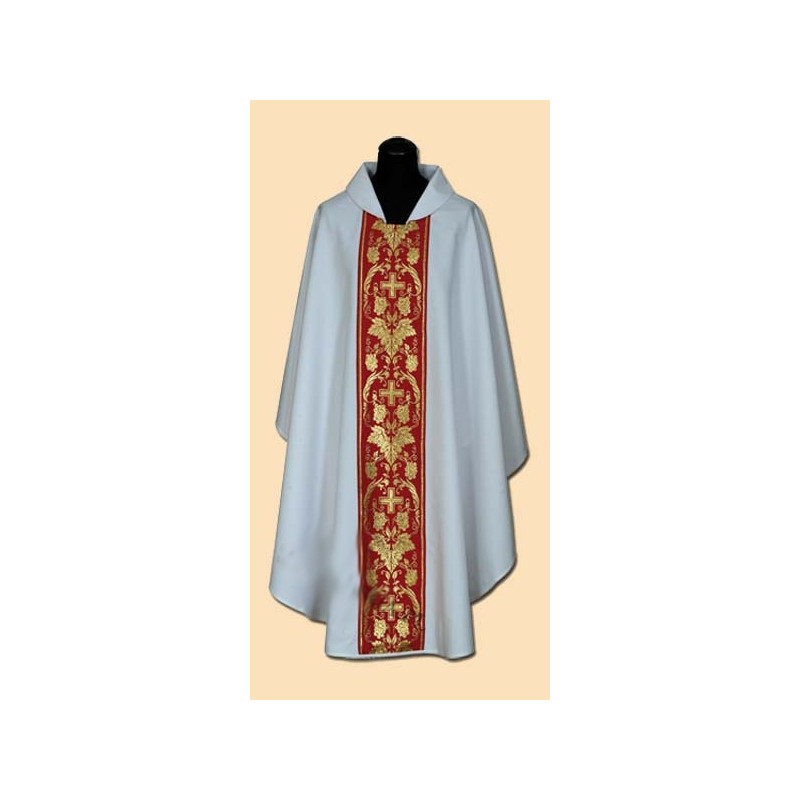 Embroidered chasuble (12A) - Best Catholic Shop