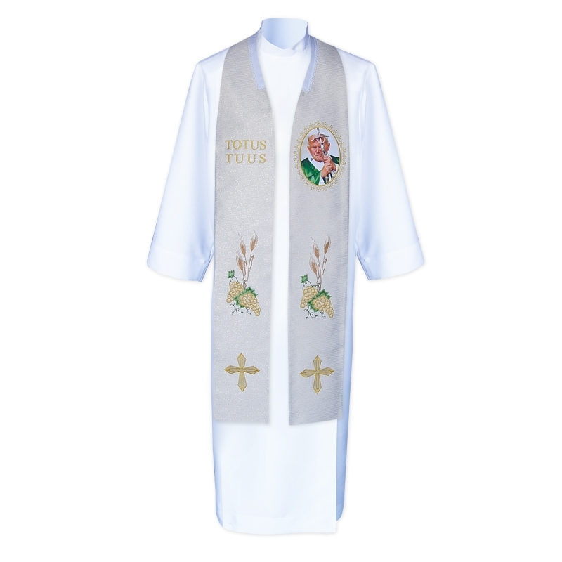 Priest's stole - John Paul II - Best Catholic Shop