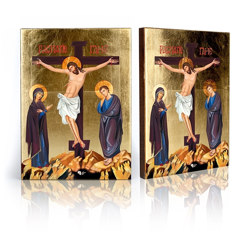 Icon of the crucifixion of the Lord Jesus - Best Catholic Shop