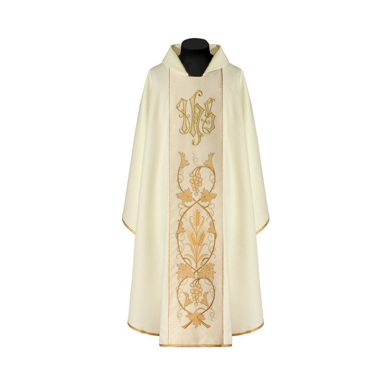 Richly embroidered chasuble (86A) - Best Catholic Shop