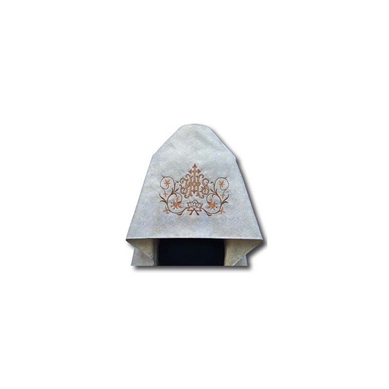 IHS richly embroidered veil (1) - Best Catholic Shop
