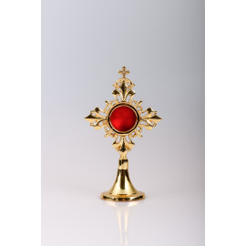 Reliquary gilded 17 cm (16)