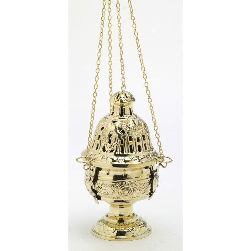 Brass thurible - 24 cm - Best Catholic Shop