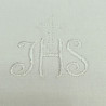 IHS white purificator with a cross - 100% cotton - Image 2