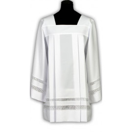 Surplice double inset