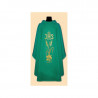 Linen chasuble - IHS liturgical colors - Image 2