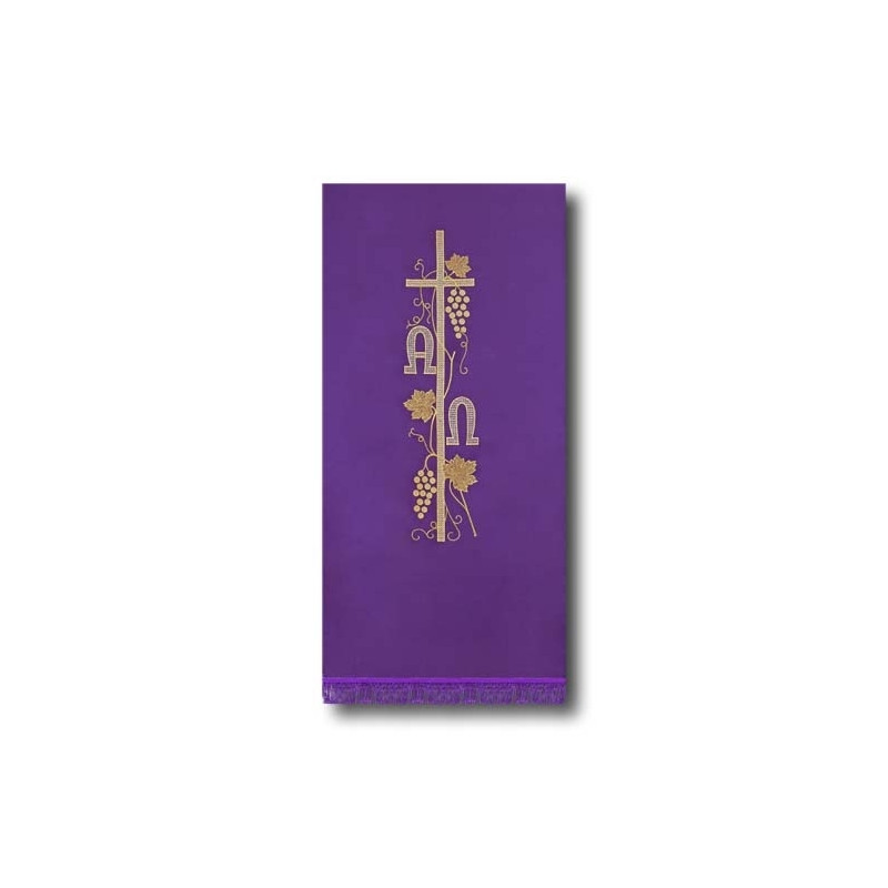 Lent's pulpit cover - Alpha and Omega - Best Catholic Shop