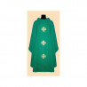 Linen chasuble cross -  (liturgical colors) - Image 1