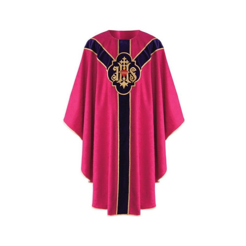 Semi-Gothic Chasuble - pink (34) - Best Catholic Shop