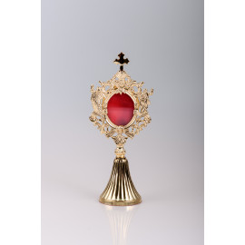 Reliquary gilded 22 cm (17)