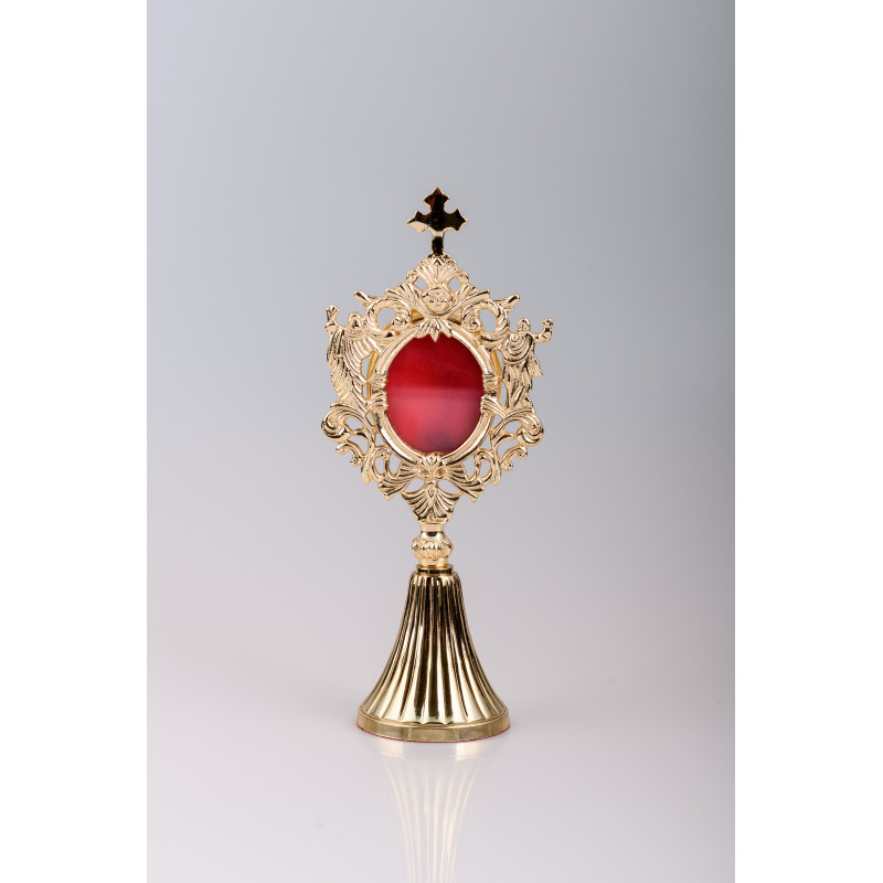 Reliquary gilded 22 cm (17) - Best Catholic Shop