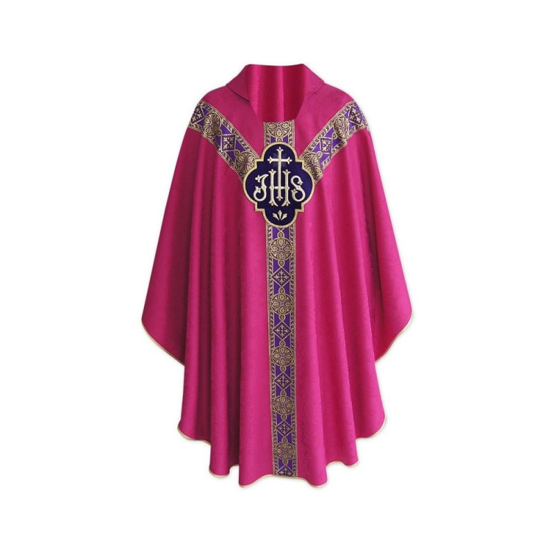 Semi-Gothic Chasuble - pink (25) - Best Catholic Shop