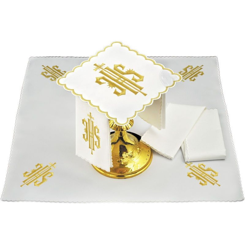 Chalice linen IHS - 16 - Best Catholic Shop