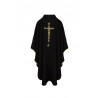 Black chasuble - thorns and cross - Image 1
