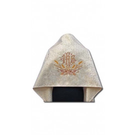 IHS embroidered veil