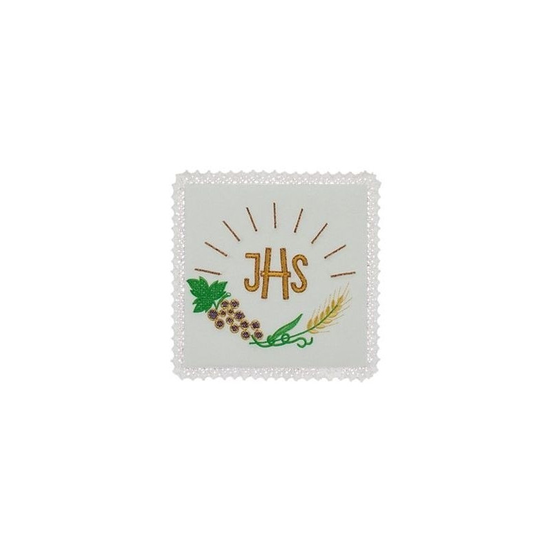 Chalice Pall - IHS Embroidery (7) - Best Catholic Shop