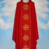 Chasuble of Jerusalem Crosses with computerized embroidered belt (653) - Image 1