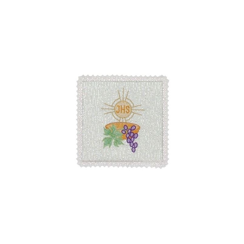 Chalice Pall - IHS Embroidery (9) - Best Catholic Shop