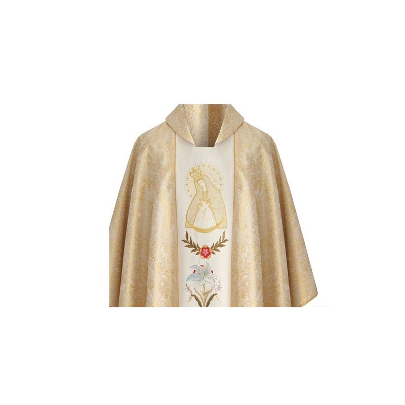 Gothic Chasuble - Our Lady of Ostra Brama (30) - Best Catholic Shop
