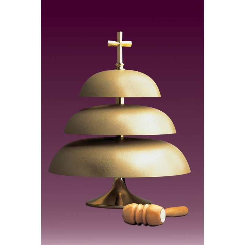 Gong - three-tone mat (diameter 32, 25, 18 cm) - Best Catholic Shop