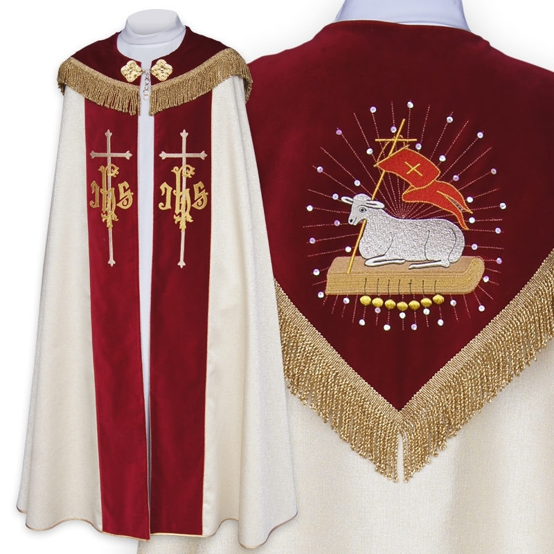 Easter embroidered cope (14) - Best Catholic Shop