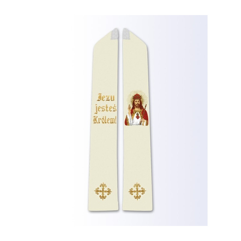 Stole of Jesus You're the King - Best Catholic Shop