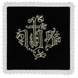 Chalice black pall - IHS  (2)