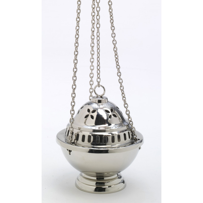 Nickel thurible -14 cm - Best Catholic Shop