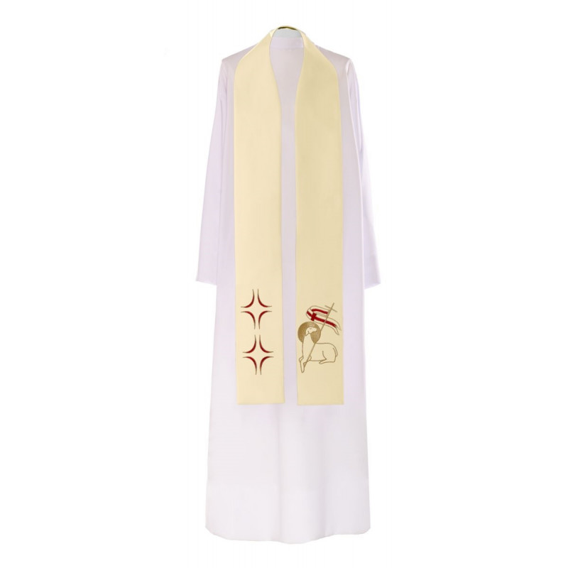 Easter priests' stole with the Lamb (4) - Best Catholic Shop