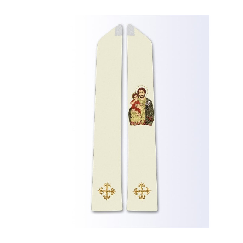 Stole with the image of St. Joseph - Best Catholic Shop