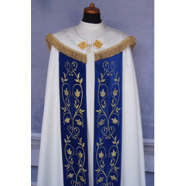 Marian liturgical cope - embroidered (20)