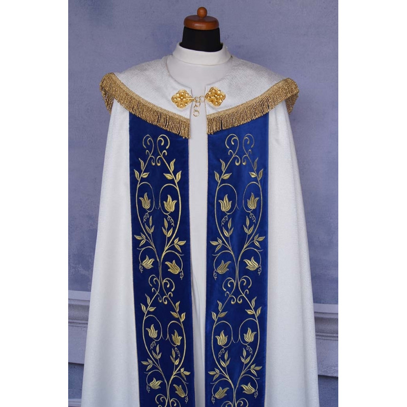 Marian liturgical cope - embroidered (20) - Best Catholic Shop