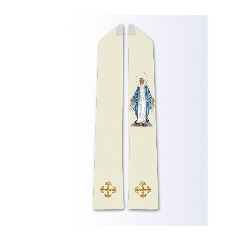 Stole with the image of the Immaculate Mother of God - Best Catholic Shop