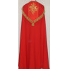 Red cope with IHS + stole - Image 2