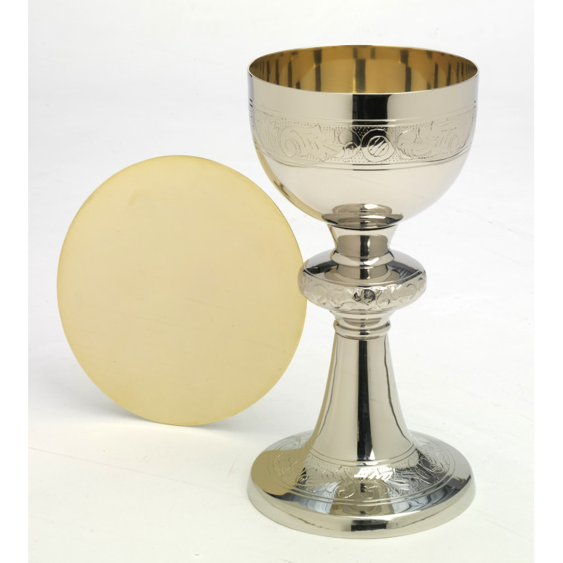 Chalice silver-plated 20 cm (7) - Best Catholic Shop
