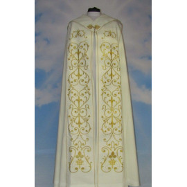 Cope embroidered ecru - ornament (4)