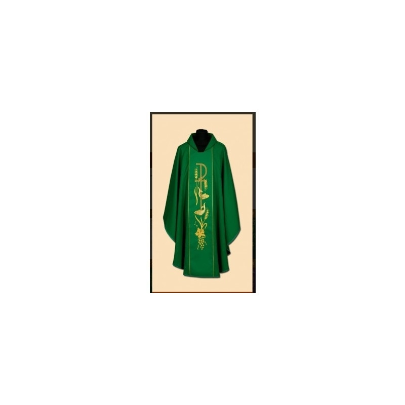 Richly embroidered chasuble (95A) - Best Catholic Shop