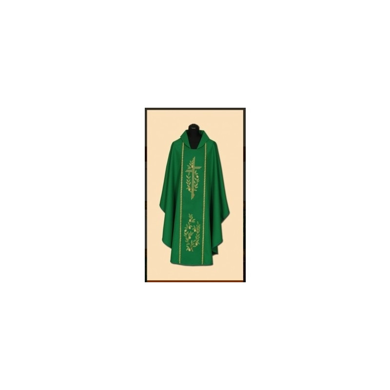 Richly embroidered chasuble (96A) - Best Catholic Shop