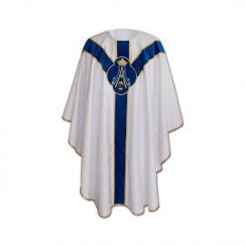 Marian Semi-Gothic Chasuble (19)