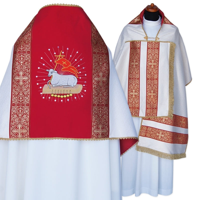 Humeral veil - Easter theme (2) - Best Catholic Shop
