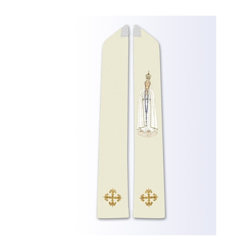 Stole with the image of MB of Fatima - Best Catholic Shop