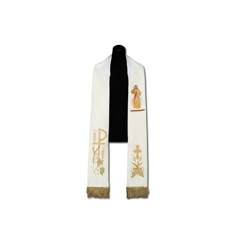 Priest's stole Merciful Jesus (209) - Best Catholic Shop