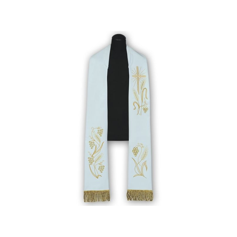 Priest's stole - embroidered (189) - Best Catholic Shop