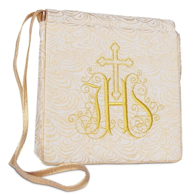 Burse to ailing - IHS - color gold (14) - Best Catholic Shop