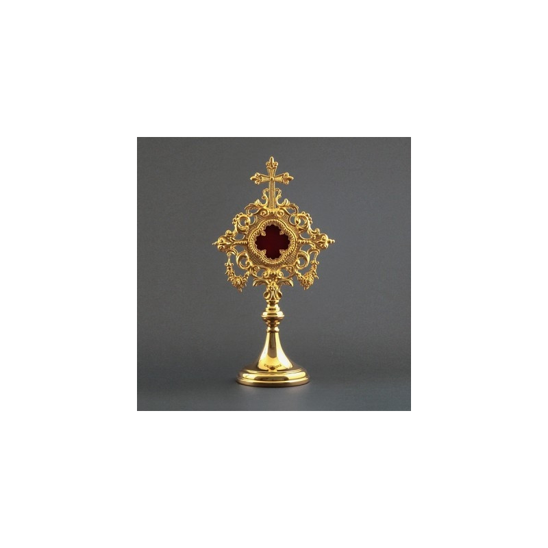 Large gilded reliquary - Best Catholic Shop