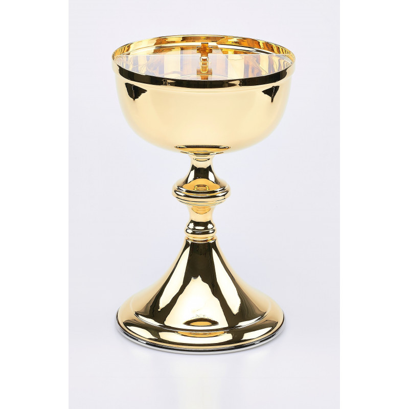 Field ciborium - gold plated - 24 cm - Best Catholic Shop