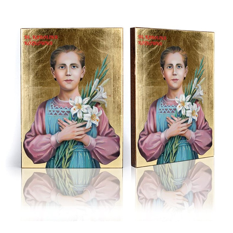 Icon of Saint Carolina Kozkówna - Best Catholic Shop