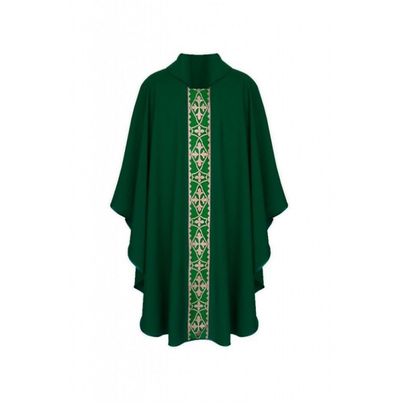 Gothic chasuble - cross - liturgical colors (4) - Best Catholic Shop
