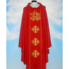 IHS chasuble with computer-embroidered belt (620) - Image 1